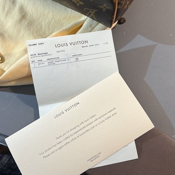 AUTHENTIC Louis Vuitton Speedy 30 Bandouliere in Monogram W RECEIPT $2300+ tax - Picture 3 of 17